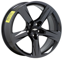 Load image into Gallery viewer, 20x8.5&quot; 20x9.5&quot; Camaro SS Black Chrome wheels rims Factory OEM GM set 5760 5764
