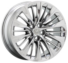 Load image into Gallery viewer, 20&quot; Lexus LS500 LS500h PVD Chrome wheel rim OEM single 74370 EXCHANGE
