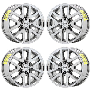 16" Nissan Frontier Xterra PVD Chrome wheels rims Factory OEM Set 62611 EXCHANGE