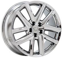 Load image into Gallery viewer, 19&quot; Lexus GS200 F-Sport PVD Chrome wheels OEM set 4 74347 EXCHANGE
