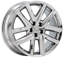 Load image into Gallery viewer, EXCHANGE 19&quot; Lexus GS450 F-Sport PVD Chrome wheels OEM set 4 74347
