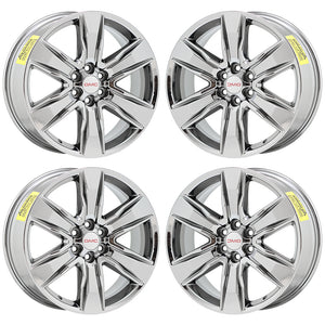 20" GMC Acadia PVD Chrome wheels rims Factory OEM set 5799 EXCHANGE