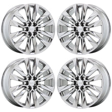 Load image into Gallery viewer, 21&quot; Cadillac XT6 Bright Chrome wheels rims Factory OEM GM set 4851 EXCHANGE
