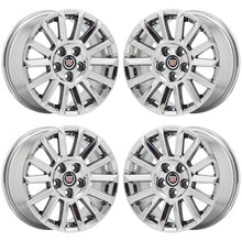 Load image into Gallery viewer, 17&quot; Cadillac CTS Sedan PVD Chrome wheels rims Factory OEM GM set 4 4668
