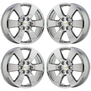 20" Chevrolet Traverse PVD Chrome wheels rims Factory OEM 2009-2017 set 5406