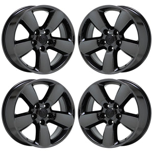 20" Dodge Ram 1500 truck Black Chrome wheels rims Factory OEM 2495 2451 EXCHANGE