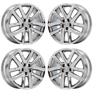 19" Lexus GS 200 300 350 450 F-Sport PVD Chrome wheels OEM set 4 74347 EXCHANGE