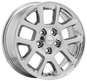 18" Jeep Gladiator PVD Chrome wheels rims Factory OEM 2020-2022 set5 9241