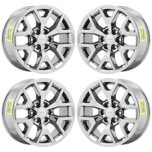 Load image into Gallery viewer, 20&quot; GMC Sierra Yukon 1500 Truck PVD Chrome wheels rims Factory OEM GM set 5658
