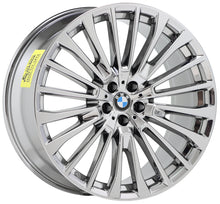 Load image into Gallery viewer, 22x9.5 22x10.5 BMW X7 M50i PVD Chrome wheels rims 86537 86542 EXCHANGE
