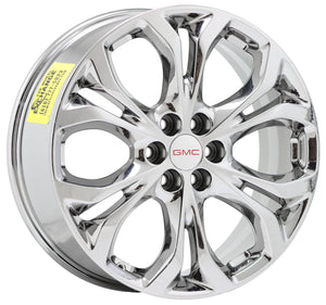 20" GMC Acadia PVD Chrome wheels rims Factory GM set 5851