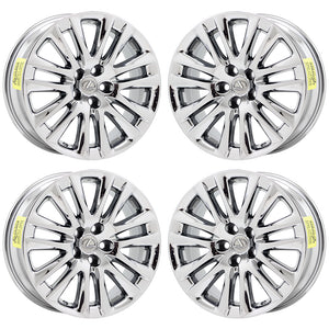 19" Lexus LS460 PVD Chrome wheels rims Factory OEM set 4 74284 EXCHANGE