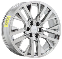 Load image into Gallery viewer, 22&quot; GMC Sierra 1500 Yukon PVD Chrome wheels rims Factory OEM set 5903 EXCHANGE
