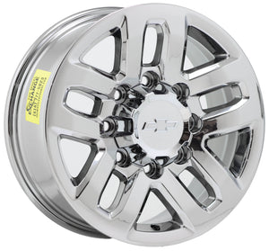 18" Chevrolet Silverado 2500 3500 PVD Chrome wheels rims OEM set 4 5709 EXCHANGE