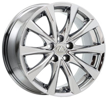 Load image into Gallery viewer, 18&quot; Lexus IS250 IS350 PVD Chrome wheel rim OEM (Front) 74281
