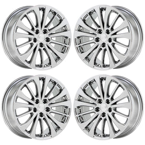 18" Buick Lacrosse Bright Chrome wheels rims Factory OEM set 4779 EXCHANGE