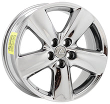 Load image into Gallery viewer, 19&quot; Lexus LS460 Bright Chrome wheel rim Factory OEM 74196 x1
