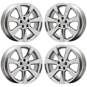 19" Lexus RX350 RX450H PVD Chrome wheels rims Factory OEM set 74252