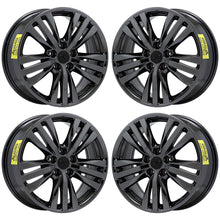 Load image into Gallery viewer, 18&quot; Infiniti QX60 Luxe PVD Black Chrome wheels rims OEM set 4 73782 EXCHANGE
