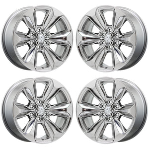 20" Dodge Ram 1500 PVD Chrome wheels rims Factory OEM set 2681 EXCHANGE