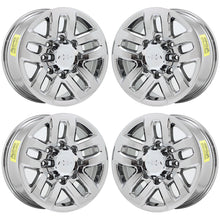 Load image into Gallery viewer, 18&quot; Chevrolet Silverado 2500 3500 PVD Chrome wheels rims OEM set 4 5709 EXCHANGE
