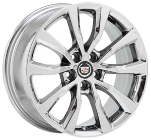 19" Cadillac XTS Sedan PVD Chrome wheels rims Factory OEM GM set 4729 EXCHANGE