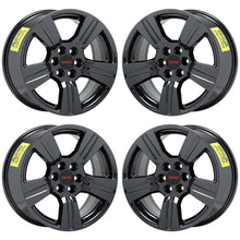 Load image into Gallery viewer, 18&quot; GMC Canyon Black Chrome wheels rims Factory OEM set 5673
