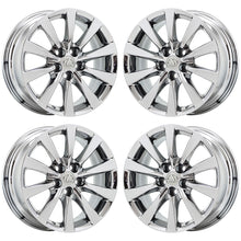 Load image into Gallery viewer, 18&quot; Lexus LS460 LS600HL PVD Chrome wheels rims Factory OEM set 74221 EXCHANGE
