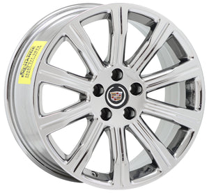 18x8" 18x9" Cadillac ATS Coupe Bright Chrome wheels 4746 4735 EXCHANGE