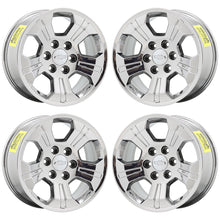 Load image into Gallery viewer, EXCHANGE 18&quot; Chevrolet Silverado 1500 Z71 PVD Chrome wheels rims OEM set 4 5647
