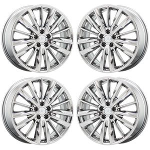 20" Infiniti QX60 Bright Chrome wheels rims Factory OEM 2016-2020 set 4 73783