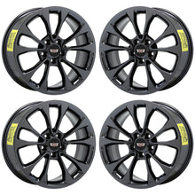 Load image into Gallery viewer, EXCHANGE Cadillac ATS Coupe Black Chrome Wheels Rims Factory OEM Set 4731 4734
