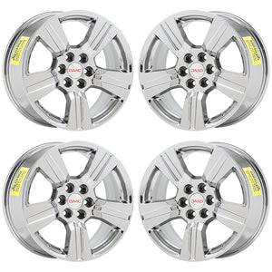 18" GMC Canyon Truck PVD Chrome wheels rims Factory OEM set 5673