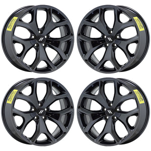 20" Chrysler 300 RWD Black Chrome wheels Factory OEM set 2523 EXCHANGE