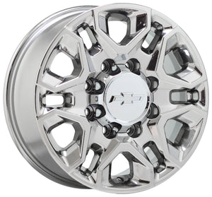 18" Silverado 2500 3500 PVD Chrome wheels rims Factory OEM set 4 5959 EXCHANGE