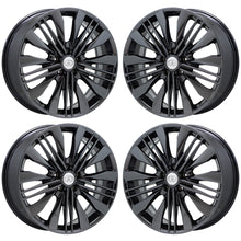 Load image into Gallery viewer, 20&quot; Infiniti QX60 PVD Black Chrome wheels rims OEM set 4 73810 EXCHANGE
