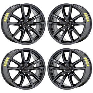 20" Dodge Durango SRT Black Chrome wheels rims Factory OEM set 2626