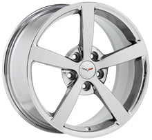 Load image into Gallery viewer, 18x8.5&quot; 19x10&quot; Corvette PVD Chrome wheels rims Factory OEM 5339 5344 EXCHANGE
