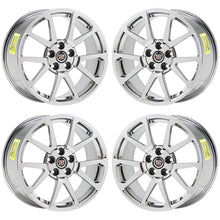 Load image into Gallery viewer, 19x9 19x10 Cadillac CTS-V Coupe PVD Chrome Wheels Factory OEM 4647 4677 EXCHANGE
