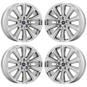 20" Ford Explorer PVD Chrome wheels rims Factory OEM set 10269 EXCHANGE