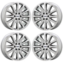 Load image into Gallery viewer, 22&quot; Ford F150 Limited PVD Chrome wheels rims Factory OEM set 10174 EXCHANGE
