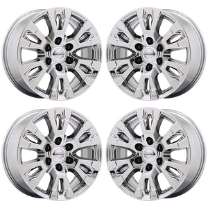 18" Nissan Armada Titan PVD Chrome wheels rims Factory OEM set 4 62726 EXCHANGE