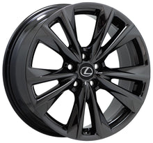 Load image into Gallery viewer, 19&quot; Lexus ES350 Black Chrome wheels rims Factory OEM set 74377 EXCHANGE
