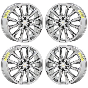 20" Chevrolet Traverse Blazer PVD Chrome wheels rims Factory set 5852 EXCHANGE