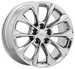 18" Cadillac CT5 CTS Premium Luxury PVD Chrome wheels rims Factory OEM set 4837