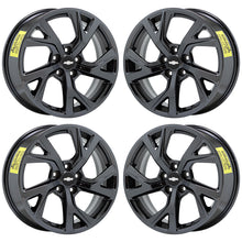 Load image into Gallery viewer, EXCHANGE 18&quot; Chevrolet Equinox black chrome wheels rims OEM 2018-2021 set 4 5830
