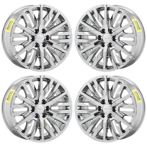 22" Chevrolet Silverado 1500 Truck PVD Chrome wheels rims OEM 5921 EXCHANGE