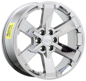 EXCHANGE 22" Escalade Silverado SIerra Chrome wheels rim Factory OEM CK162 5662