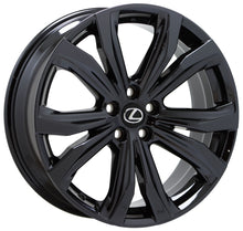 Load image into Gallery viewer, 20&quot; Lexus RX350 RX450H Black Chrome Wheels Rims Factory OEM Set 74338 EXCHANGE
