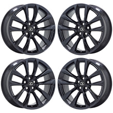 Load image into Gallery viewer, 21&quot; Lexus LC500 LC500h Black Chrome wheels rims Factory set 74361 74362 EXCHANGE
